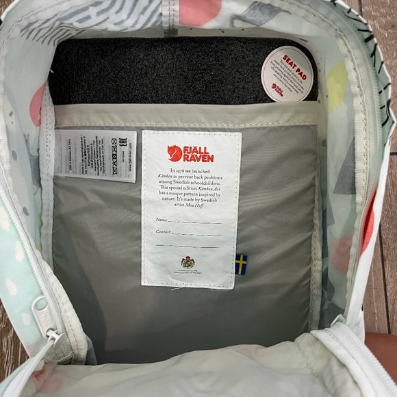Fjallraven Kanken Art Mini Backpack NWOT - Picture 6 of 9